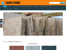 Tablet Screenshot of harirstone.com